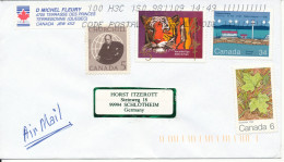 Canada Cover Sent Air Mail To Germany 11-9-1998 Topic Stamps - Covers & Documents