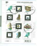 NEDERLAND 2011 * NVPH V 2802-2812 * BLOK * 12 POSTZEGELS * POSTFRIS GESTEMPELD * Architectuurinstituut Cat.w. Euro 24,00 - Used Stamps