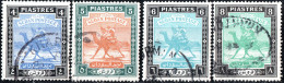 SUDAN BRITANNICO, SUDAN, 1948, FRANCOBOLLI USATI Scott:SD 88-91 - Sudan (...-1951)