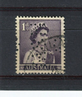 AUSTRALIE - Y&T N° 249° - Perfin - Perforé - Elisabeth II - Perforés