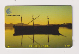 FALKLAND ISLANDS - Wreck Of The Lady Elizabeth Magnetic GPT Phonecard - Falkland