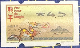 2024 LUNAR NEW YEAR OF THE DRAGON NAGLER MACHINE ATM LABEL 4.5 PATACAS - Distribuidores