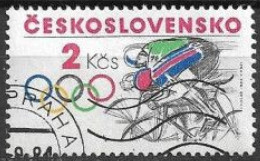 TCHECOSLOVAQUIE - Sports Olympiques : Cyclisme - Used Stamps