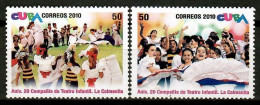 Cuba 2010 / Children's Theatre Company MNH Teatro Infantil La Colmenita / Cu12117  18-31 - Theater