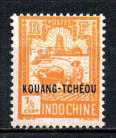 Kouang Tcheou  - 1927 - Tb Indochine Surch  -  N° 74  - Neufs ** - MNH - Unused Stamps