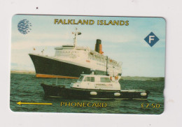 FALKLAND ISLANDS - QEII Magnetic GPT Phonecard - Falklandeilanden