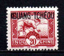 Kouang Tcheou  - 1937 - Tb Indochine Surch  -  N° 110  - Neufs ** - MNH - Ungebraucht
