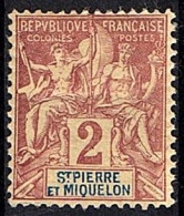 SAINT-PIERRE-ET-MIQUELON N°60 N* - Unused Stamps