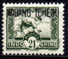 Kouang Tcheou  - 1937 - Tb Indochine Surch  -  N° 111  - Neufs ** - MNH - Unused Stamps