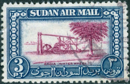 SUDAN BRITANNICO, SUDAN, POSTA AEREA, AIRMAIL, 1950, FRANCOBOLLI USATI Scott:SD C37, Yt:SD PA35 - Sudan (...-1951)