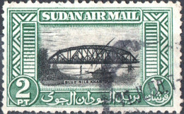 SUDAN BRITANNICO, SUDAN, PAESAGGI; LANDSCAPE, POSTA AEREA, AIRMAIL, 1950, USATI Scott:SD C35, Yt:SD PA33 - Sudan (...-1951)