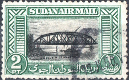 SUDAN BRITANNICO, SUDAN, PAESAGGI; LANDSCAPE, POSTA AEREA, AIRMAIL, 1950, USATI Scott:SD C35, Yt:SD PA33 - Soudan (...-1951)