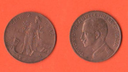 Italia Regno 2 Centesimi Cents 1917 King Vittorio Emanuele III° Italie Italy Copper Coin    ∇ 22 - 1900-1946 : Victor Emmanuel III & Umberto II