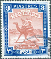 SUDAN BRITANNICO, SUDAN, CAMEL POST, 1940, FRANCOBOLLI USATI Scott:SD 44, Yt:SD 43A - Sudan (...-1951)