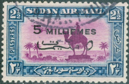 SUDAN BRITANNICO, SUDAN, POSTA AEREA, AIRMAIL, GORDON PACHA, 1938, USATI Scott:SD C31, Yt:SD PA29 - Sudan (...-1951)