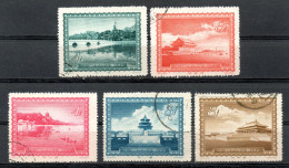 China Chine : (7012) 1956  S15(o) Vues De Pékin  SG1691/5 - Oblitérés