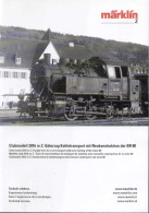 Catalogue MÄRKLIN 2016 Clubmodelle In Z Mit BR 80 - Allemand