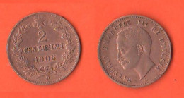 Italia Regno 2 Centesimi Cents 1906 King Vittorio Emanuele III° Italie Italy Copper Coin    ∇ 22 - 1900-1946 : Victor Emmanuel III & Umberto II