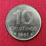 1981 - 10 Cruzeiros - Routes Brésiliennes - Brésil - Brazil
