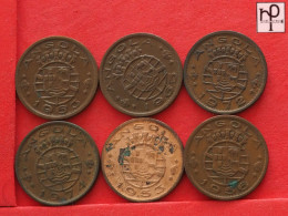 ANGOLA  - LOT - 6 COINS - 2 SCANS  - (Nº58109) - Vrac - Monnaies