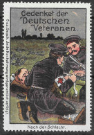 WWI WW1 1914-1918 GERMANY Epoque DELANDRE VIGNETTE GEDENKET DER DEUTSCHEN VETERANEN NACH DER SCHLACT NIGHT OF SUFFERING - Militaria