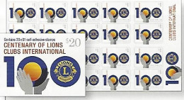 AUSTRALIA, 2017, Booklet 799, Centenary Of Lions Clubs International - Postzegelboekjes