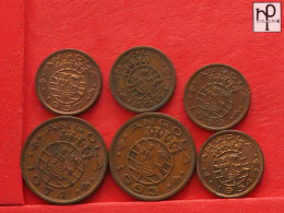 ANGOLA  - LOT - 5 COINS - 2 SCANS  - (Nº58115) - Lots & Kiloware - Coins