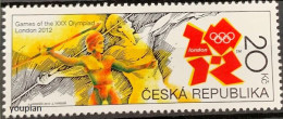 Czechia 2012, London Summer Olympic Games, MNH Single Stamp - Nuovi