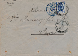 1888 Varsovie à Reims TB. - Lettres & Documents