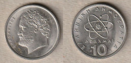 00014) Griechenland, 10 Drachmen 1976 - Grèce