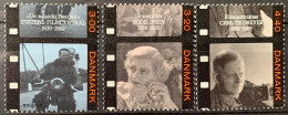 Denmark 1989, 50th Year Of Danish Movie Center, MNH Stamps Set - Neufs