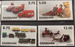 Denmark 1995, Old Toys, MNH Stamps Set - Neufs