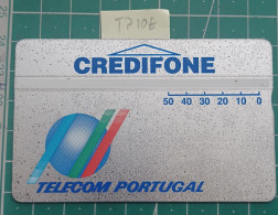 PORTUGAL PHONECARD USED TP10E PRATA - Portogallo