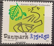 Denmark 1997, Asthma-Allergie-Association AAF, MNH Single Stamp - Neufs