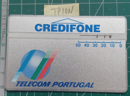 PORTUGAL PHONECARD USED TP10N PRATA - Portogallo