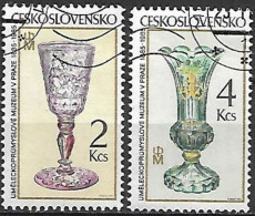 TCHECOSLOVAQUIE - Centenaire Du Musée De L'Art Du Verre - Oblitérés