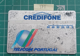 PORTUGAL PHONECARD USED TP01 PRATA - Portogallo