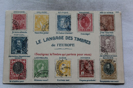 K966, Le Langage Des Timbres, Fantaisie - Collections & Lots