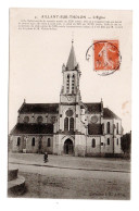 89 AILLANT SUR THOLON L'Eglise N° 4 - Coll JD 1910 - Personne Devant L'Eglise - Aillant Sur Tholon