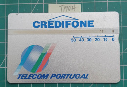 PORTUGAL PHONECARD USED TP10H PRATA - Portogallo