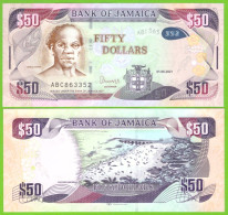 JAMAICA 50 DOLLARS 2021 P-94g  UNC - Jamaique