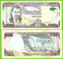 JAMAICA 100 DOLLARS 2021 P-95h  UNC - Jamaique