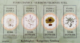 Denmark 2023, Danish Flora, MNH S/S - Unused Stamps