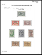 CAPE VERDE Portugal 1913 Vasco Da Gama AFRICA Issue MNH** PERFECT W/ OPT "REPUBLICA", "CABO VERDE" INCLUDES Album Page - Kaapverdische Eilanden