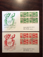 UNITED NATIONS UN UNO FDC 1964 YEAR NARCOTICS DRUGS HEALTH MEDICINE - Cartas & Documentos