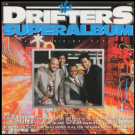 * LP *  DRIFTERS  - SUPERALBUM (the 16 Original Hits) (Holland 1985 EX-) - Soul - R&B