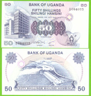 UGANDA 50 SHILINGI 1979 P-13b UNC - Oeganda