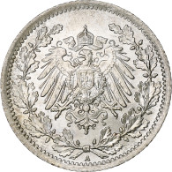 Empire Allemand, 1/2 Mark, 1916, Berlin, Argent, SPL, KM:17 - 1/2 Mark