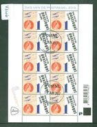 NEDERLAND * NVPH V.3106 * BLOK * NETHERLANDS * POSTFRIS GESTEMPELD * CAT.W. 20.00 - Gebraucht