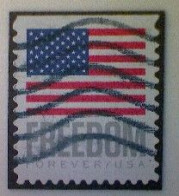 United States, Scott #5790, Used(o) Booklet, 2023, Flag Definitive: Freedom Flag, (63¢) Forever - Gebraucht